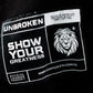 Hoodie 375 gramos New Beginnings:100% Algodón peruano - Unbroken 